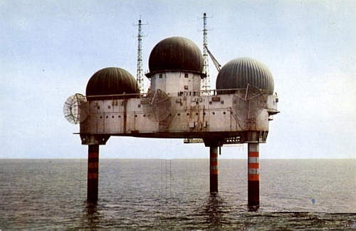 Texas Tower II Off The Coast of Chatham, Mass