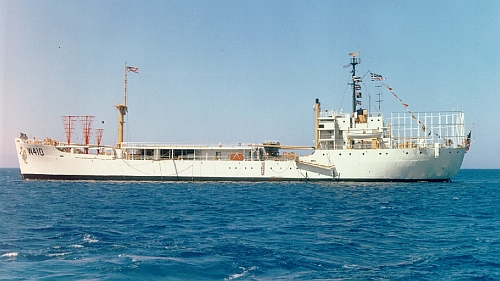 Voice of America Radio Post USCG Courier in 1963