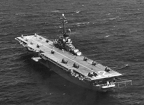 USS Leyte CVS-32 1957