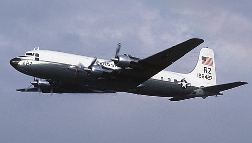 US Navy Douglas C-118