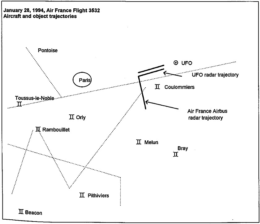 ACUFOE - Air France UFO Sighting, Jan 28, 1994