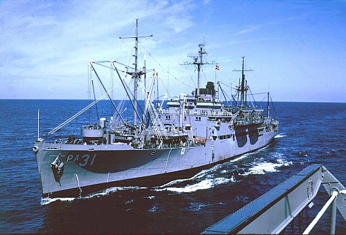 USS Monrovia Attack Transport APA-31 mid 1960s