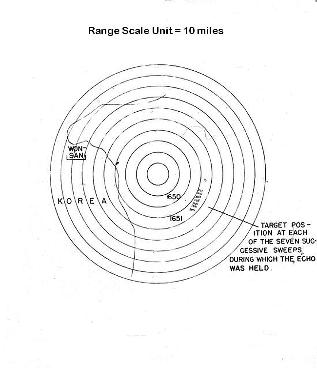 Radar UFO USS Cony September 9, 1951