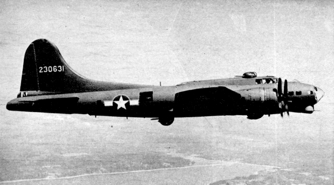 B-17G in flight