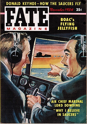 FATE Magazine Cover, November, 1954