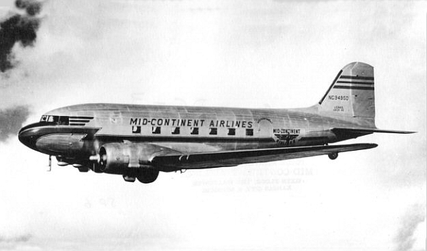 Mid-Continent Airlines DC-3