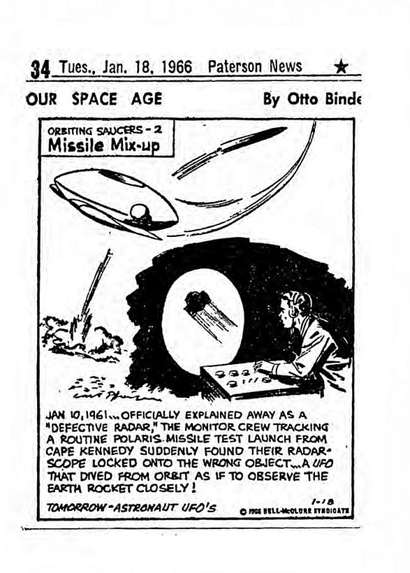 Cape Canaveral UFO 1961 - Otto Binder