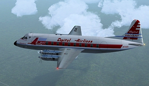 Capital Airlines Vickers Viscount