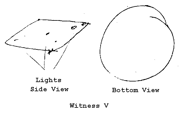 UFO Drawing - Witness 5