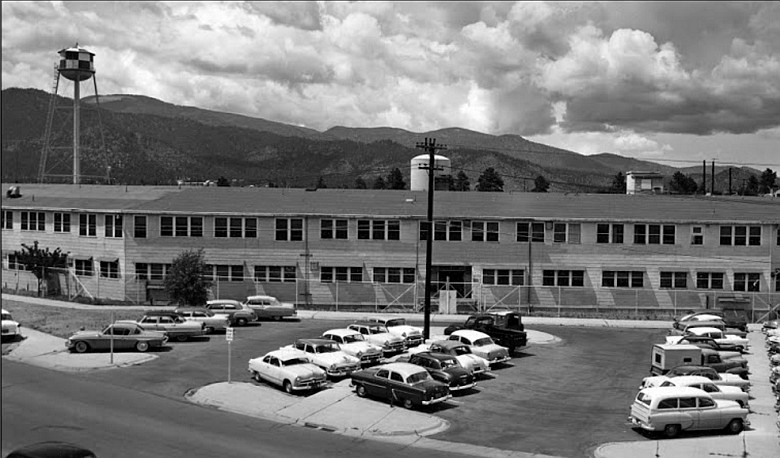 Gamma Building Tech Area Los Alamos Early 1950s