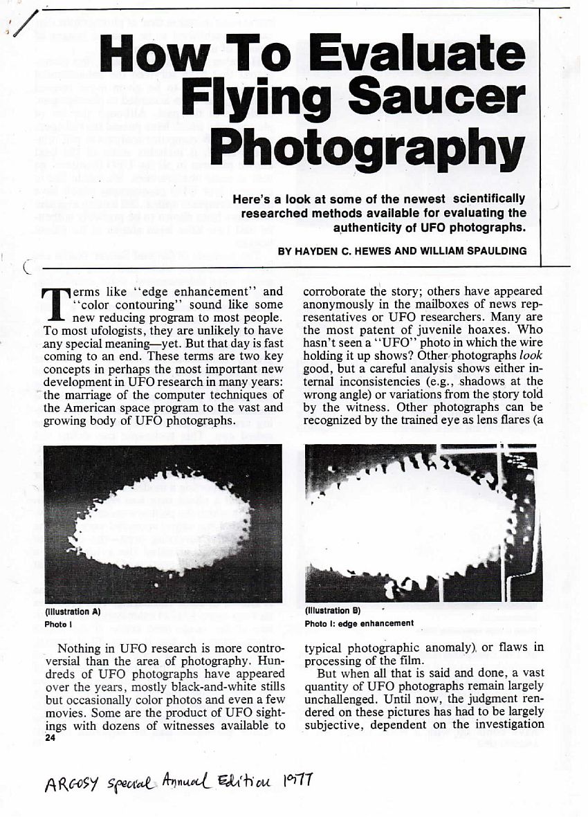ARGOSY Magazine Special Annual Edition 1977